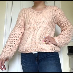 Super cute baby pink sweater!